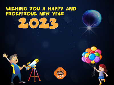 Wishing you a happy and prosperous new year 2023. amazon kdp book cover book cover design branding design fix error illustration logo ui vector