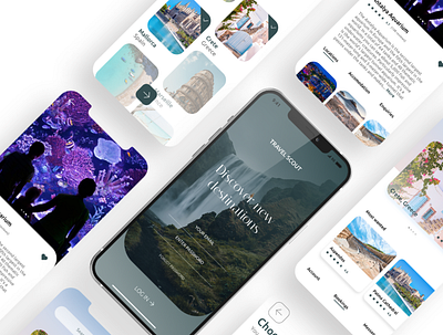 UX Study Case: Travel App aesthetic graphic design ui ux ux design