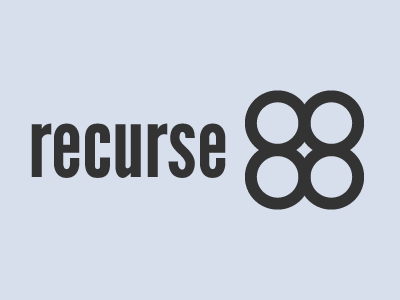 Recurse brand league gothic logo