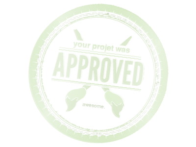 Approval Stamp stamp