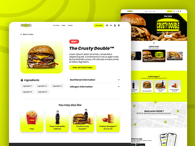 Food ordering website | Concept beginner concept design figma food order ordering ui ux website