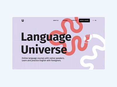 Promo Landing Page for Online Language School