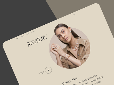 Jewelry Store Landing Page