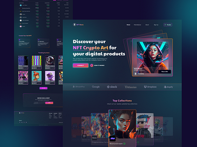 NFT Marketplace | Landing Page