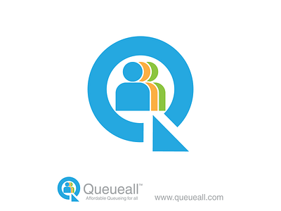 Queueall Logo branding design logo okydelarocha
