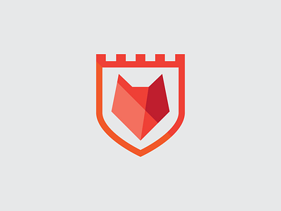 wolf fortress branding design logo okydelarocha wolf