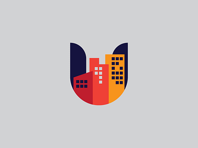 UnitedCity branding city design logo oky delarocha okydelarocha united vector