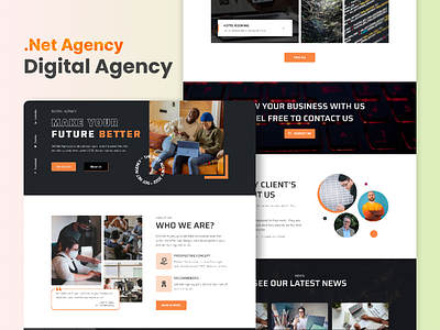 Digital Agency Template Ui