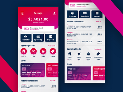 $$$ bank design finance mobile money payment ui ux uxui visa