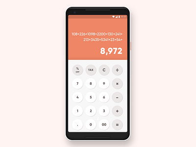 Calculator App app design figma sketch ui ux