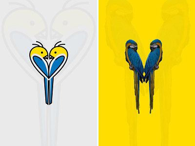 Parrot Love Design