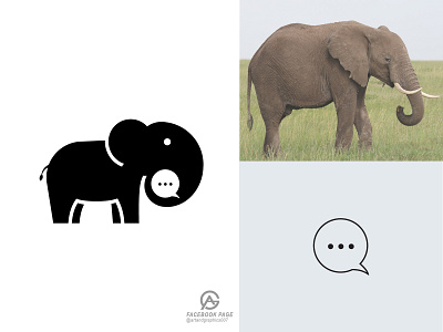 Elephant chat logo