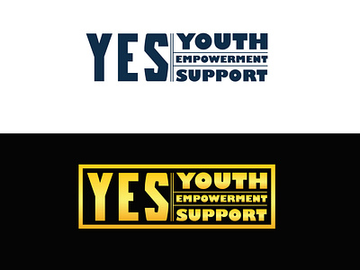 Logo Design (Y.E.S. Youth Empowerment Support) branding design graphic design illustration logo typography vector