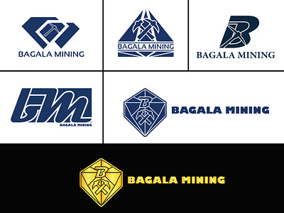 Logo Design (BAGALA MINING) branding design graphic design illustration logo typography vector