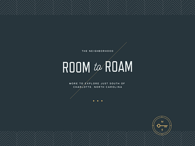 Room to Roam Layout apartments key pattern slide design type typography