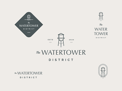 The Watertower District Logo