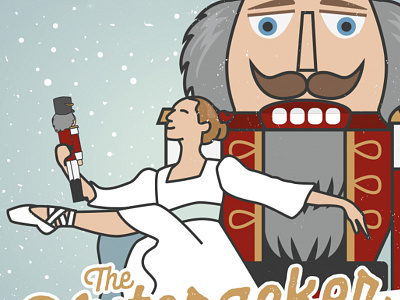 Nutcracker Concept ballet illustration nutcracker vector