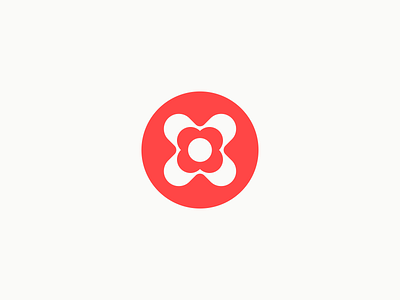 Gelion Brandmark atom brand brandmark energy flower logo mono nucleus red science symbol tech