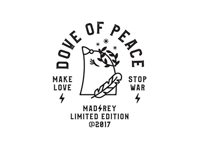 Dove of Peace dove illustration makelove peace stopwar