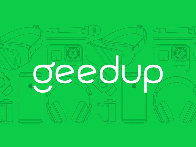 geedup brand branding gears geedup green identity illustration logo modern packaging design technology vector