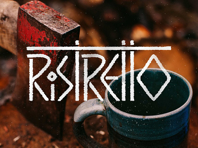 Coffee Inspiration - Ristretto cafe coffee design lettering ristretto