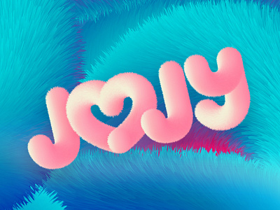 Hairy Jojy 3d 3dlettering abstract abstract art abstract design disco illustration lettering typography