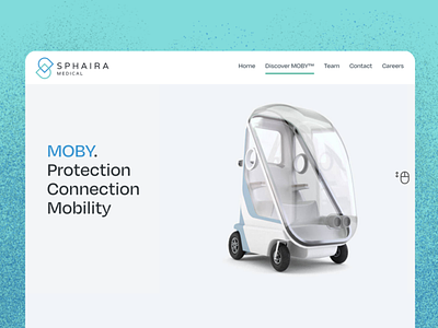 Sphaira Medical 3-D model 3d illustration 3d model branding design medical design web design