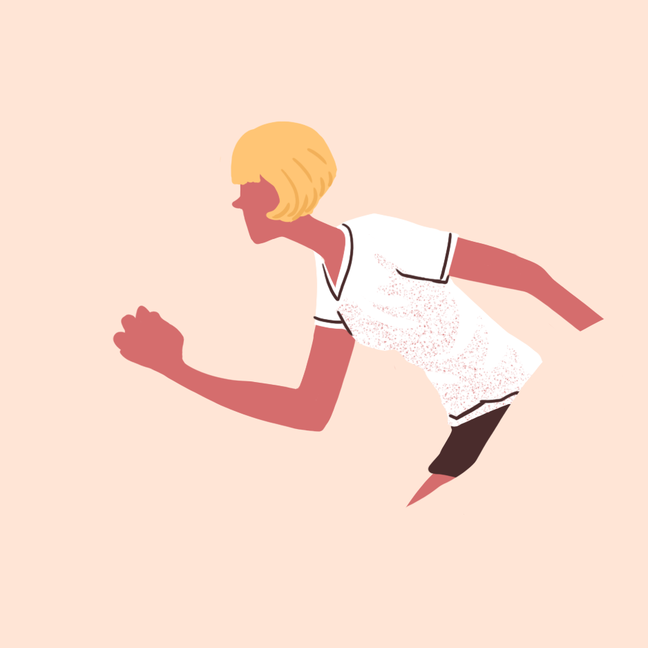 Animated Running Girl Png