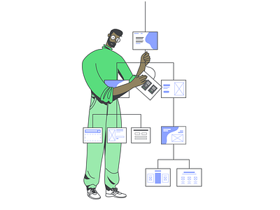 Information Architect Illustration