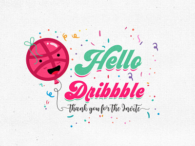 i'm on dribbble, let's party !!!