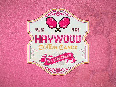 Haywood Cotton Candy 🍭 badge borydesign candy cotton retro vintage
