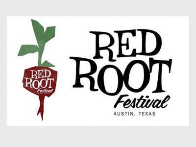 Red Root Fessssstival austin best festival green identity logo texas