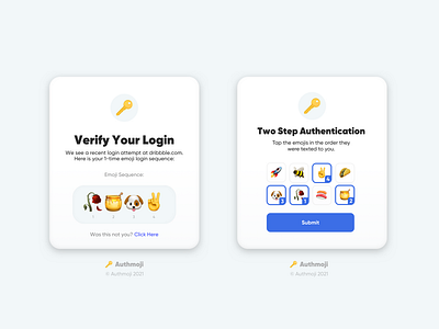Authmoji | Two Factor Authentication authenticate authentication code email emoji emojis multi factor sms text message two factor authentication