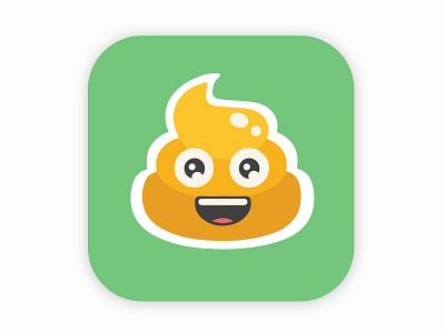 Crapps app avatar emoji green icon ios poo store