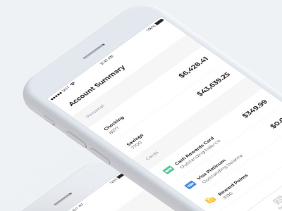 Banking App - Sneak Peak account banking mobile payment