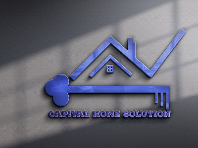 CAPITAL HOME SOLUTION art branding design digital art graphic design illustration logo logo design typography vector