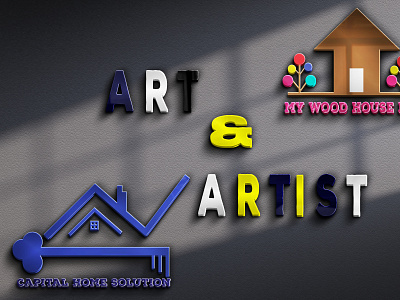 ART & ARTIST brand brand design branding design drawing graphic design illustration logo logo design typography vector
