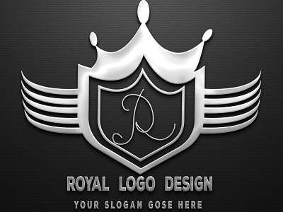 ROYAL LOGO DESIGN art folio brand branding design designer graphic design illustration logo logo design photoshoop royal typography vector