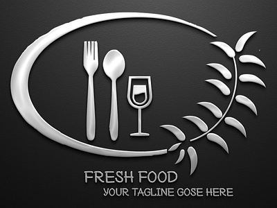 Fresh food logo design