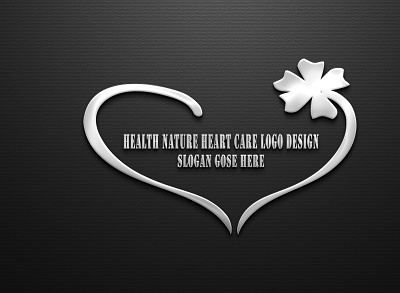 HEALTH NATURE HEART CARE LOGO DESIGN art brand branding design designer digital design drawing graphic design health heart illustration logo logo design nature new typography vector