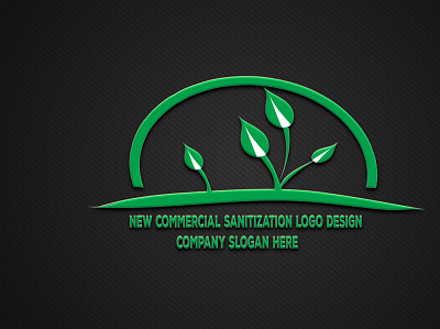 NEW COMMERCIAL SANITIZATION LOGO DESIGN art branding commercial design designer graphic design health illustration logo logo design photography photoshop product design typography vector