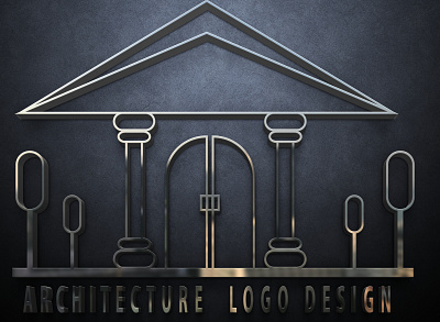 ARCHITECTURE LOGO DESIGN architecture branding design digital art graphic design home house illustration logo logo design minimal modern modern home design typography vector