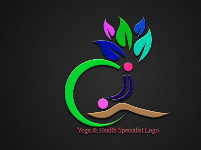 YOGA & HEALTH SPECIALIST LOGO DESIGN art artist brand brand designer branding design designer drawing graphic design health illustration logo logo design logos typography vector yoga