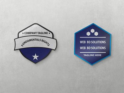 Badges logo design 3d animation app branding design graphic design illustration logo motion graphics typography ui ux vector