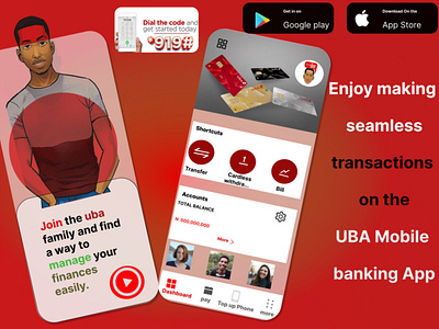 Uba app advert