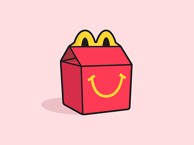 Happy Meal happymeal illustration illustrations kids menu mcdonalds travis scott vector