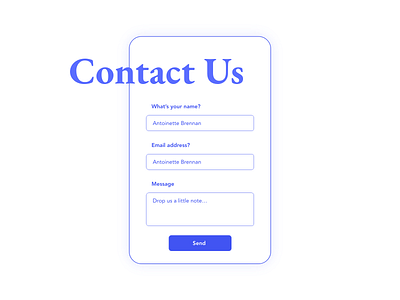 Daily UI #028 • Contact Us 028 contact us dailyui desktop form form design popup ui ux