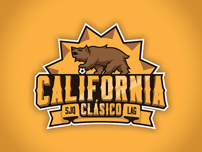 The California Clásico california clasico football logo mls rivalry san jose los angeles la soccer sports