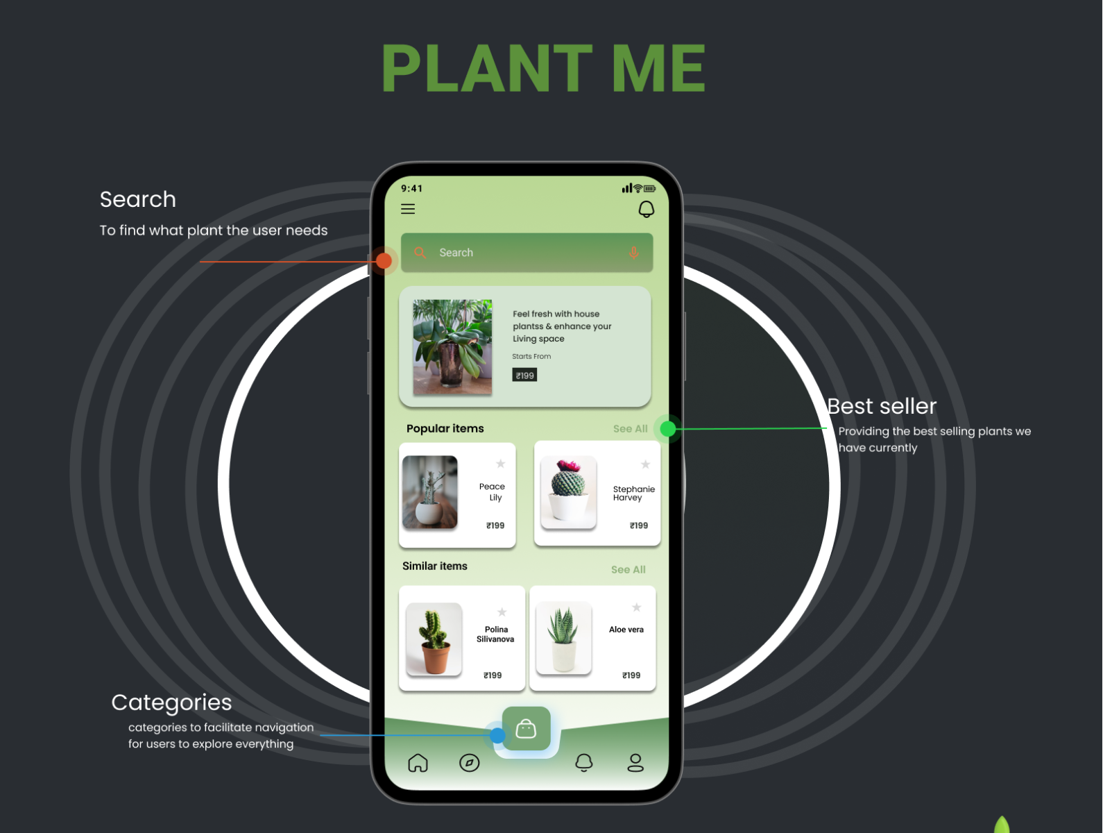 PLANT ME by Karpagam on Dribbble