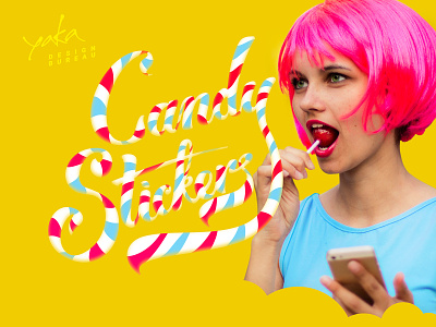 Candy Stickers | Messenger app